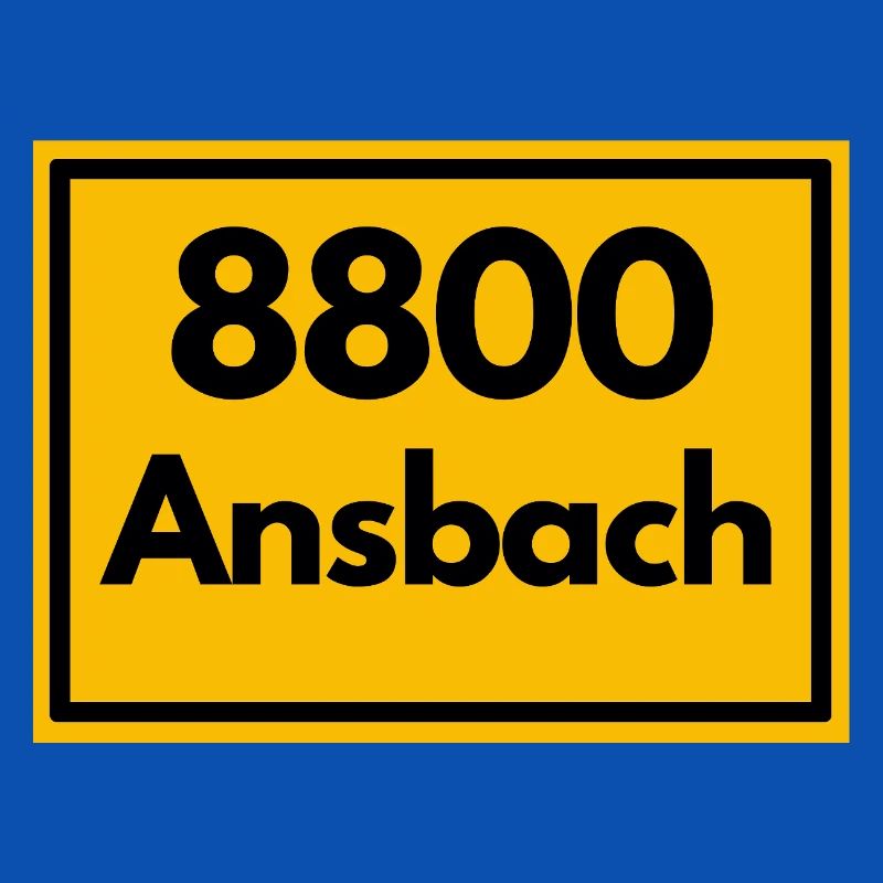 OLD POSTCODE POSTCODE RETRO 8800 ANSBACH FRANKEN