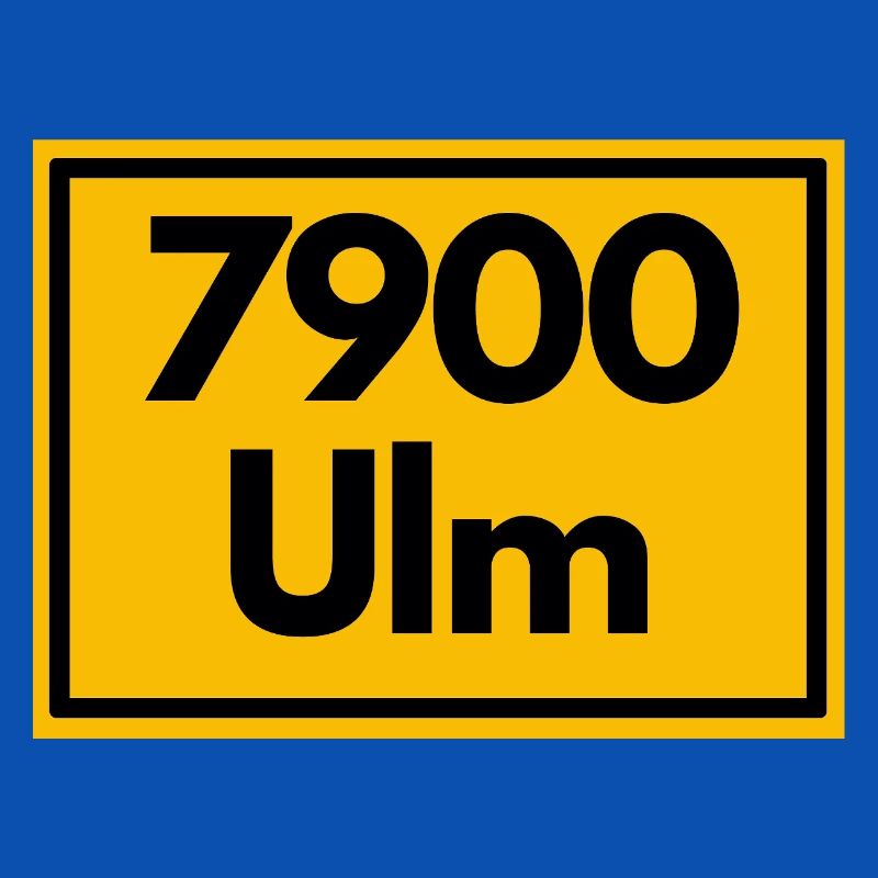 OLD POSTCODE POSTCODE RETRO 7900 ULM MÜNSTERSTADT