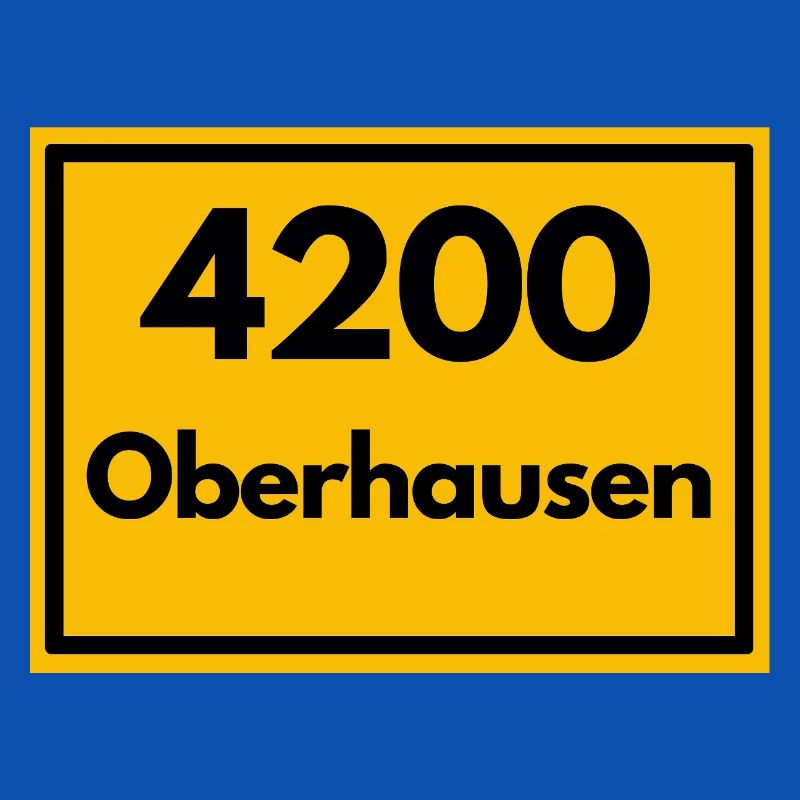 OLD POSTCODE POSTCODE RETRO 4200 OBERHAUSEN RUHR