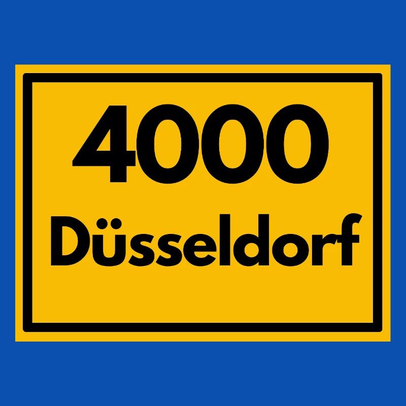 OLD POSTCODE POSTCODE RETRO 4000 DÜSSELDORF - OLD