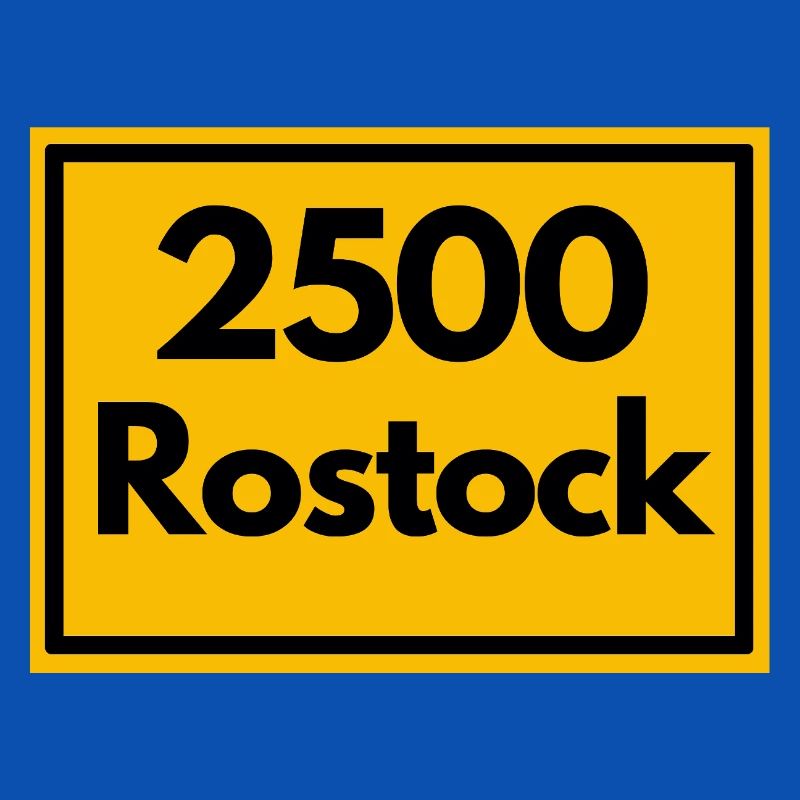 OLD POSTCODE POSTCODE RETRO 2500 ROSTOCK HANSEPORT