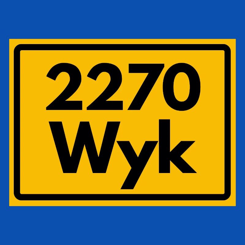 OLD POSTCODE POSTCODE RETRO 2270 WYK – FÖHR INSEL