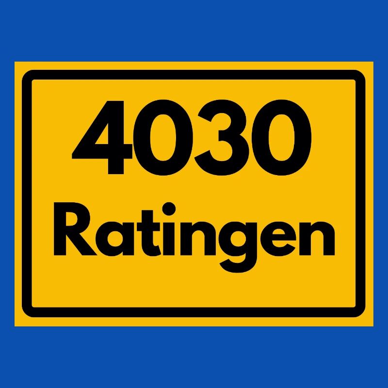 OLD POSTCODE ZIP CODE RETRO 4030 RATINGEN