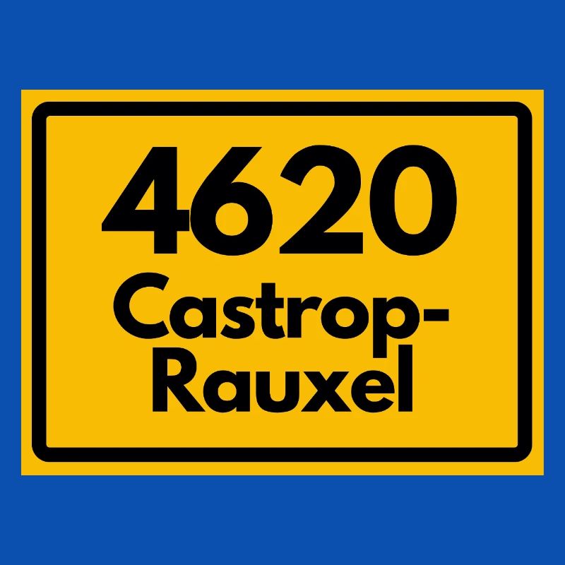 OLD POSTCODE POSTCODE RETRO 4620 CASTROP-RAUXEL