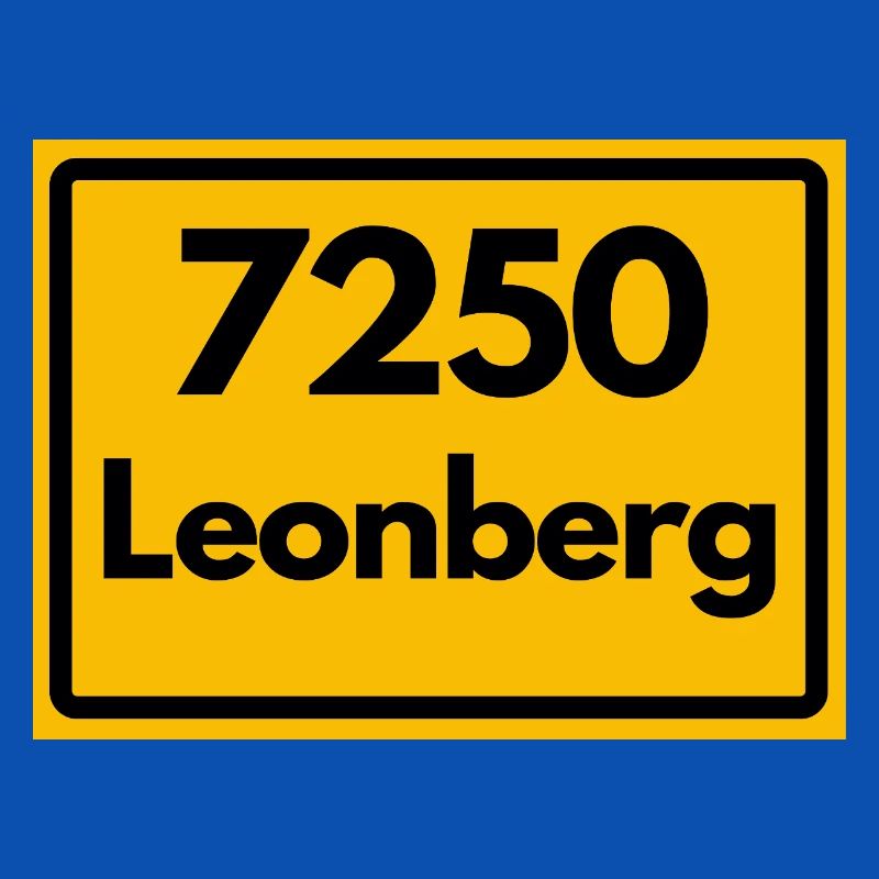 OLD POSTCODE ZIP CODE RETRO 7250 LEONBERG HEIMAT