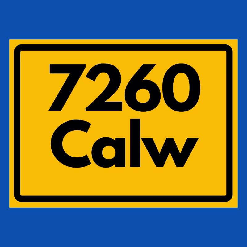 OLD POSTCODE POSTCODE RETRO 7260 CALW HEIMATSTOLZ