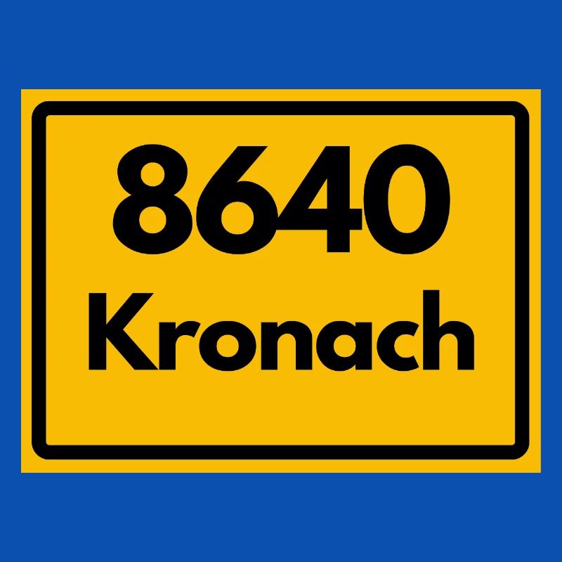 OLD POSTCODE ZIP CODE 8640 KRONACH HEIMATSTOLZ