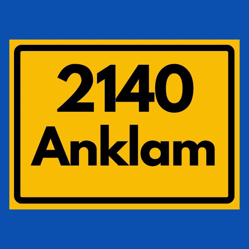 ANCIEN CODE POSTAL RÉTRO 2140 ANKLAM HEIMAT