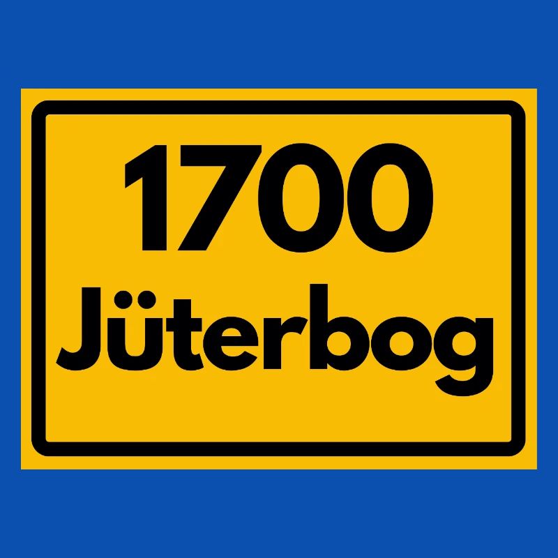 OLD POSTCODE POSTCODE RETRO 1700 JÜTERBOG HEIMAT