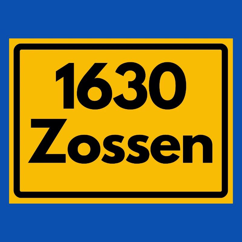OLD POSTCODE POSTCODE RETRO 1630 ZOSSEN HEIMAT