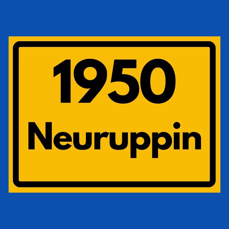 OLD POSTCODE POSTCODE RETRO 1950 NEURUPPIN HEIMAT