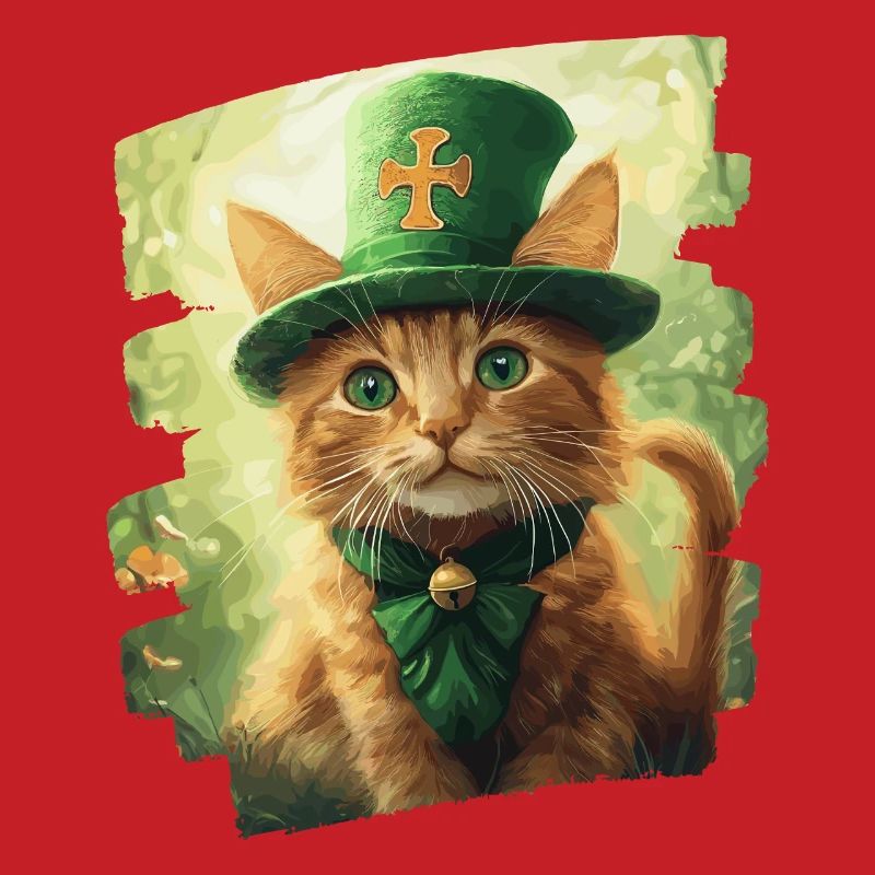 Chat de la Saint-Patrick