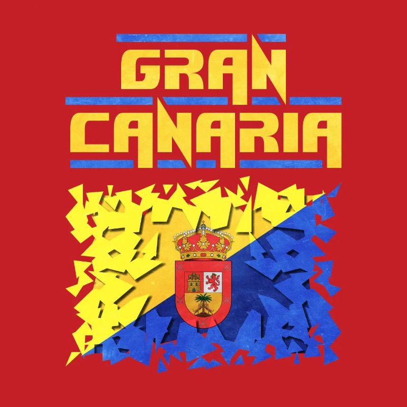 Puzzle de conception du drapeau de Gran Canaria