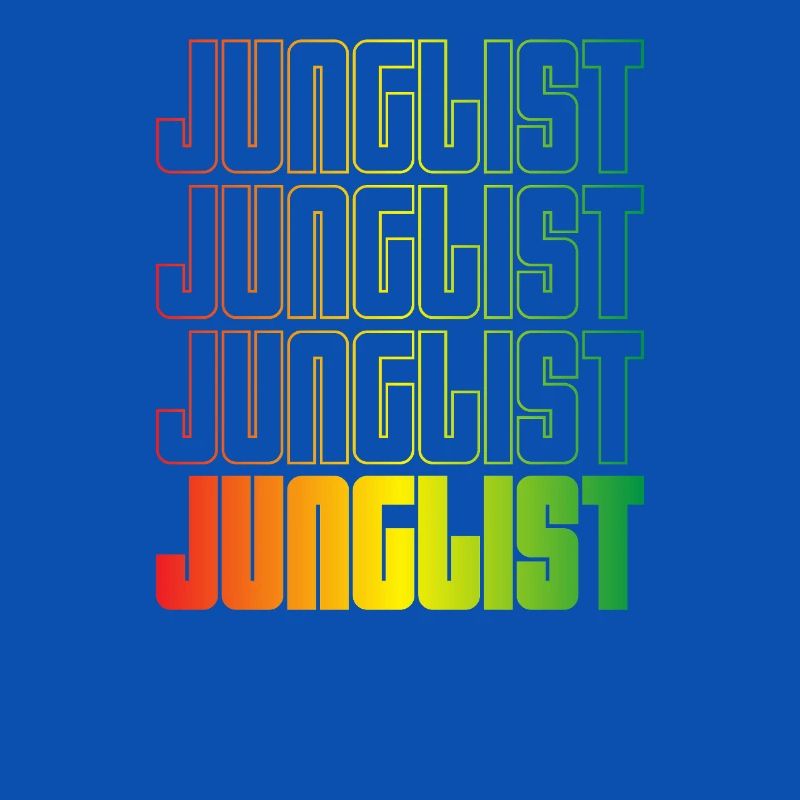 Junglist Gradient Text DNB