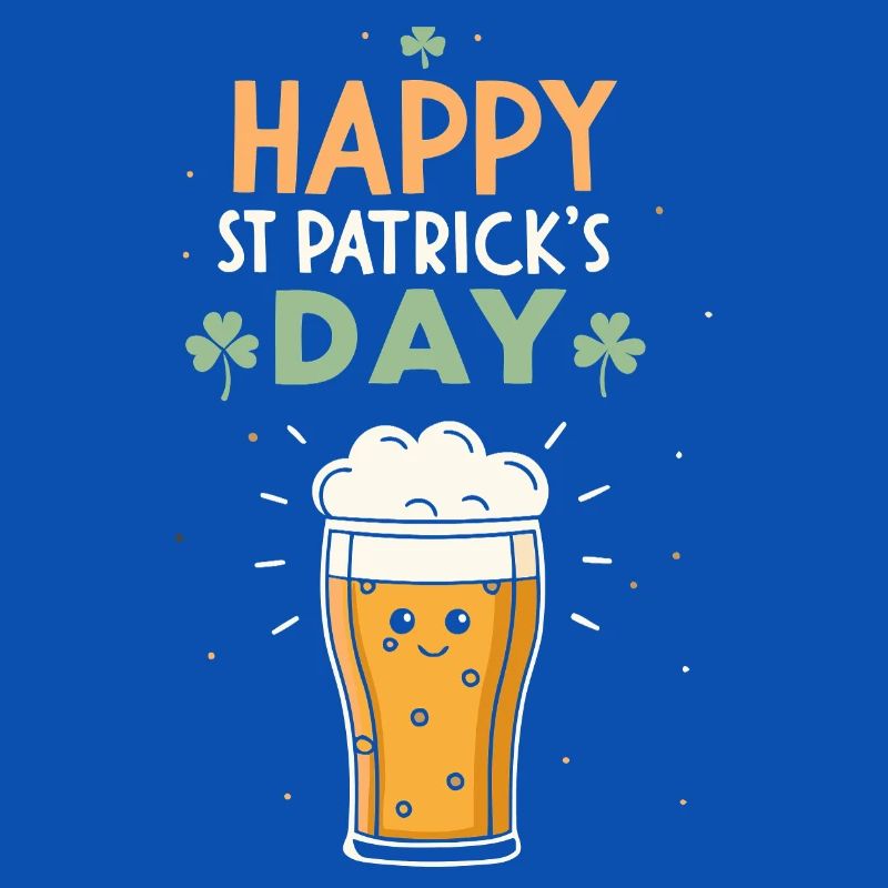 Pinte joyeuse Saint-Patrick