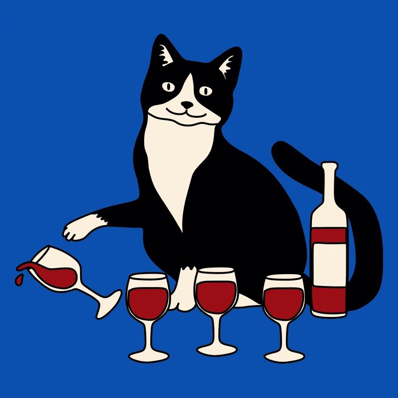 Verre à vin pour chat