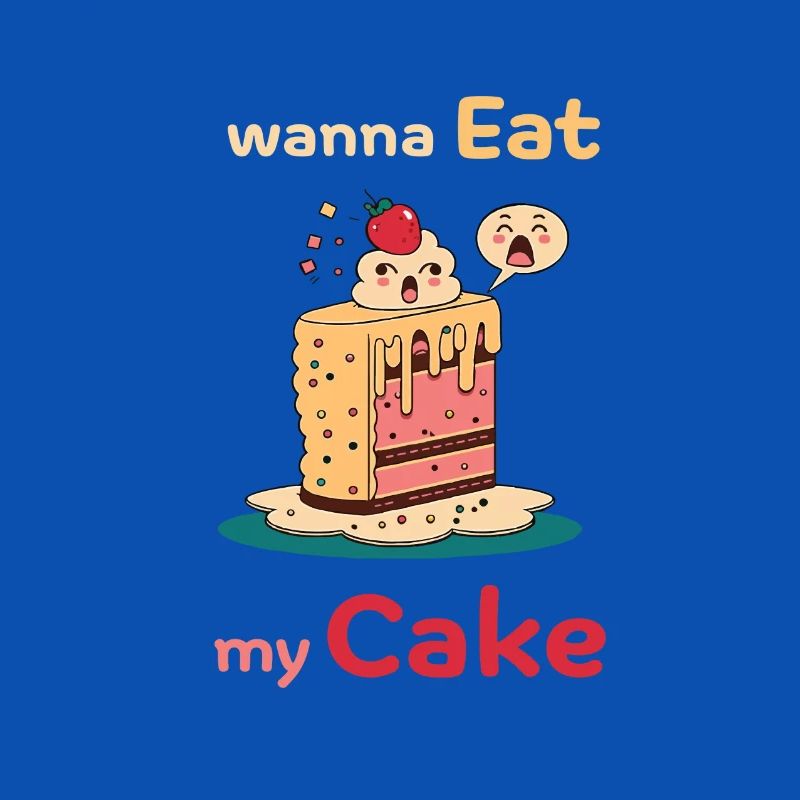 Cheeky cake fun design