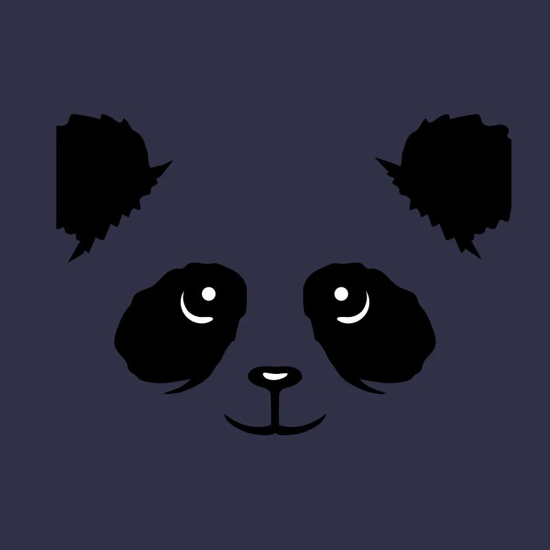 Panda Bear Face Cute Head Cute Smile Cute Nice