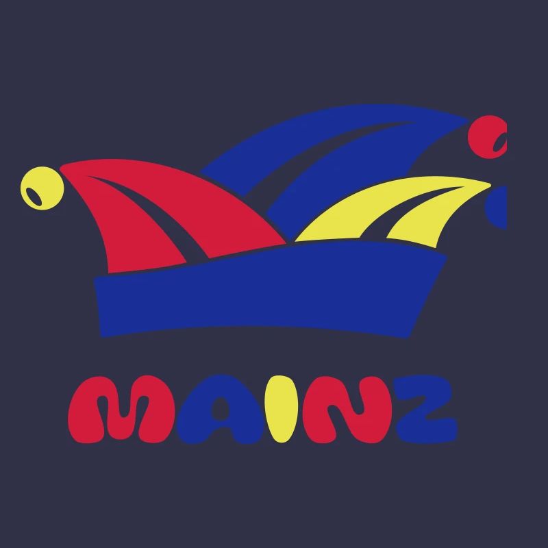 Fasching Narrenkappe Mainz 1, 2 oder 3 Farben