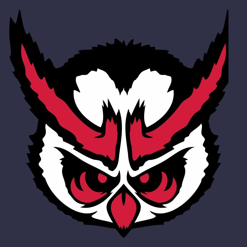owl peeps evil cool face head comic