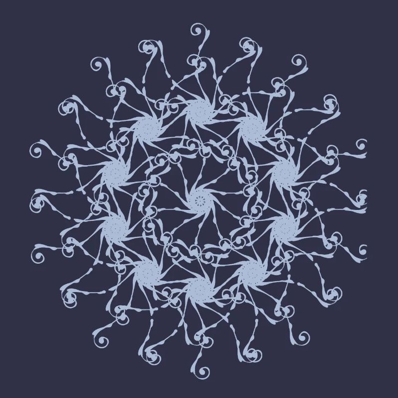 Mandala | Random patterns rotated