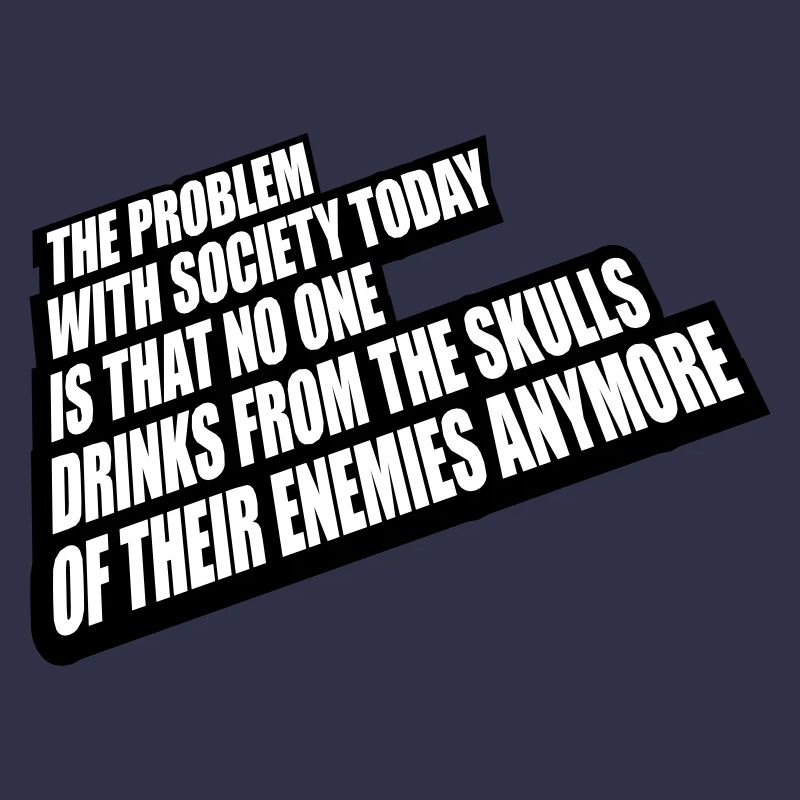 drinks from enemies skulls