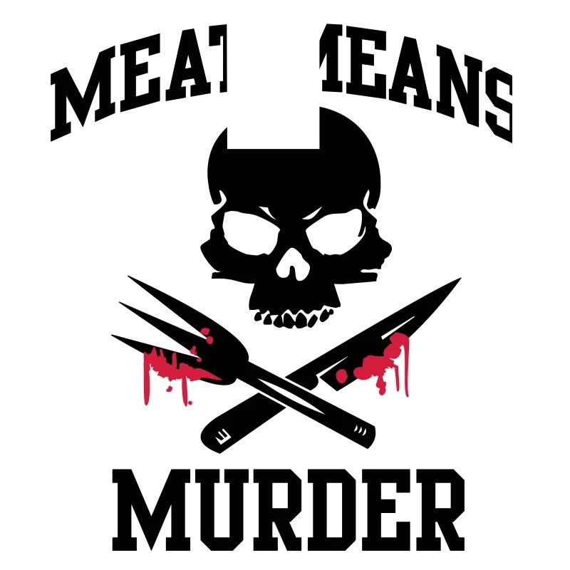 Meat means murder - Fleisch bedeutet Mörder