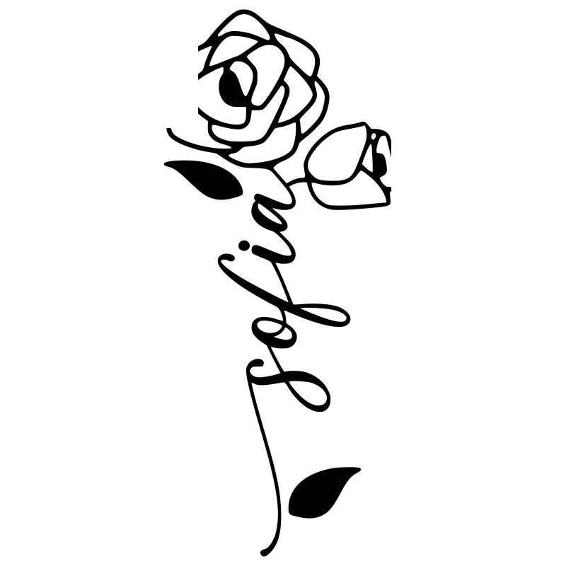 Sofia Surname First Name Name Flower