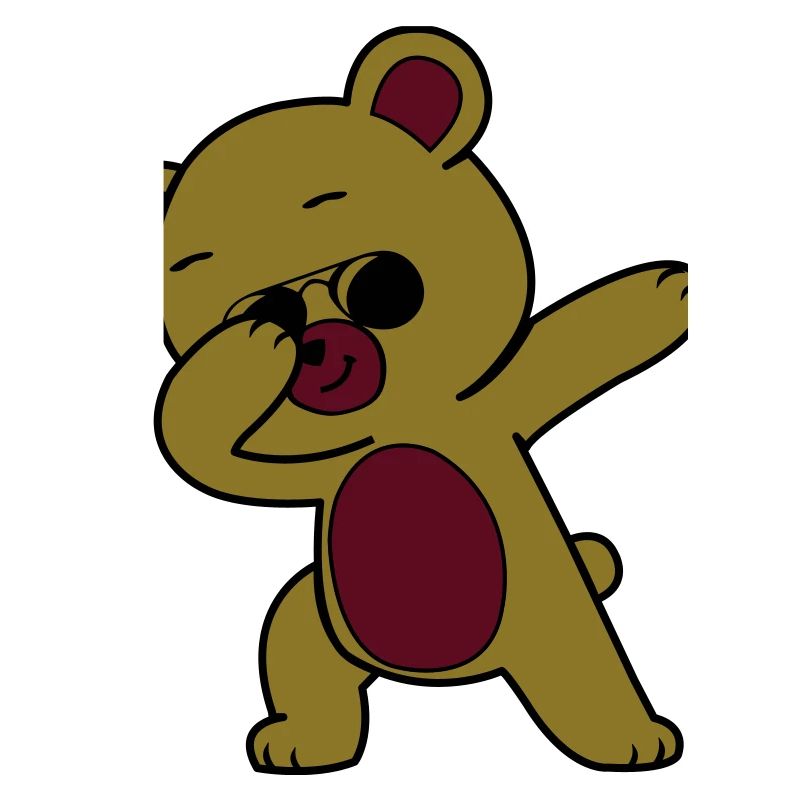 dabbing bär cool