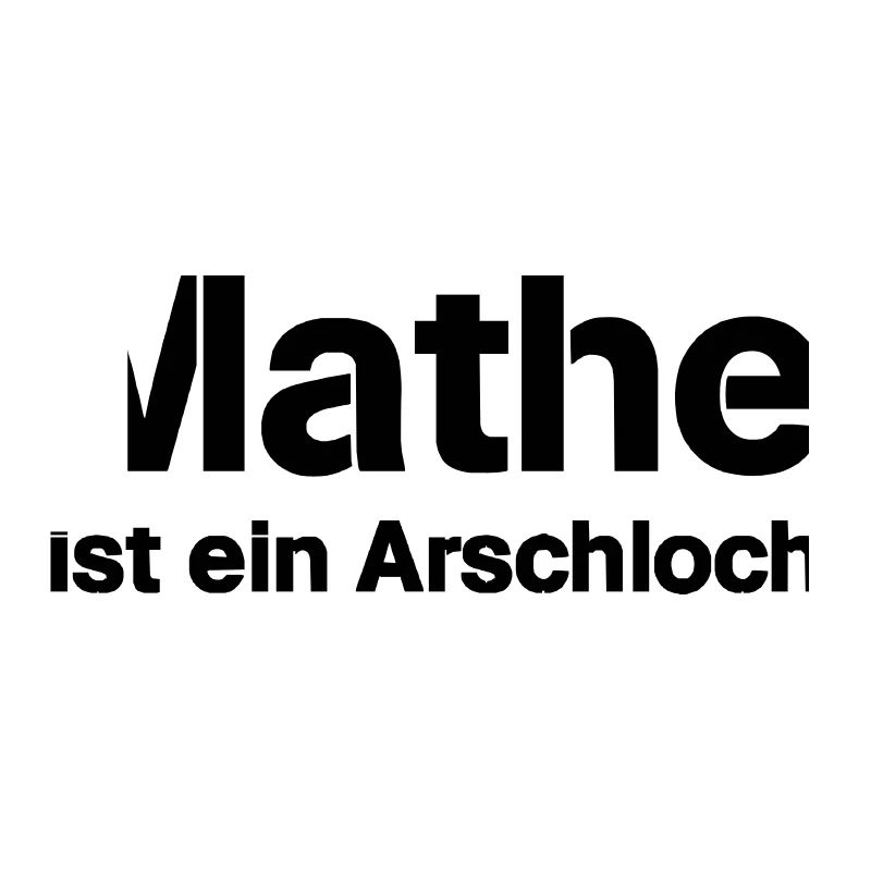 Math est un trou du cul