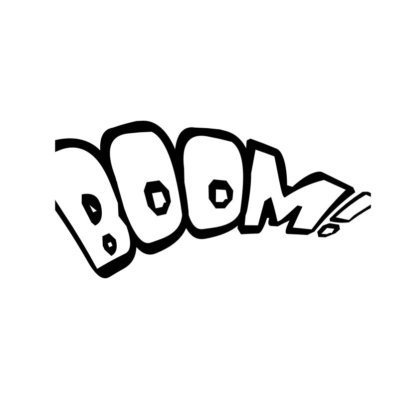 boom text fire hot tnt dynamite explode expl