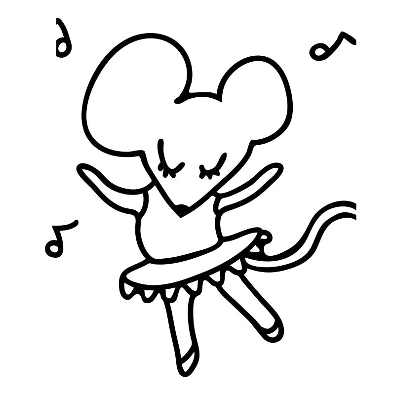 Ballet Mouse - Line