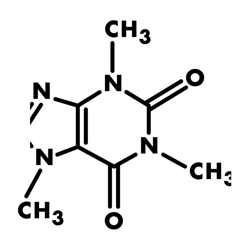 Coffein Molekül