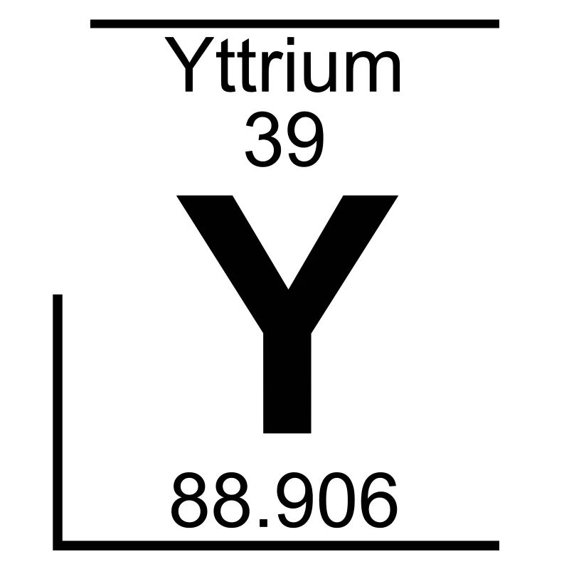 Yttrium (Y) (element 39)