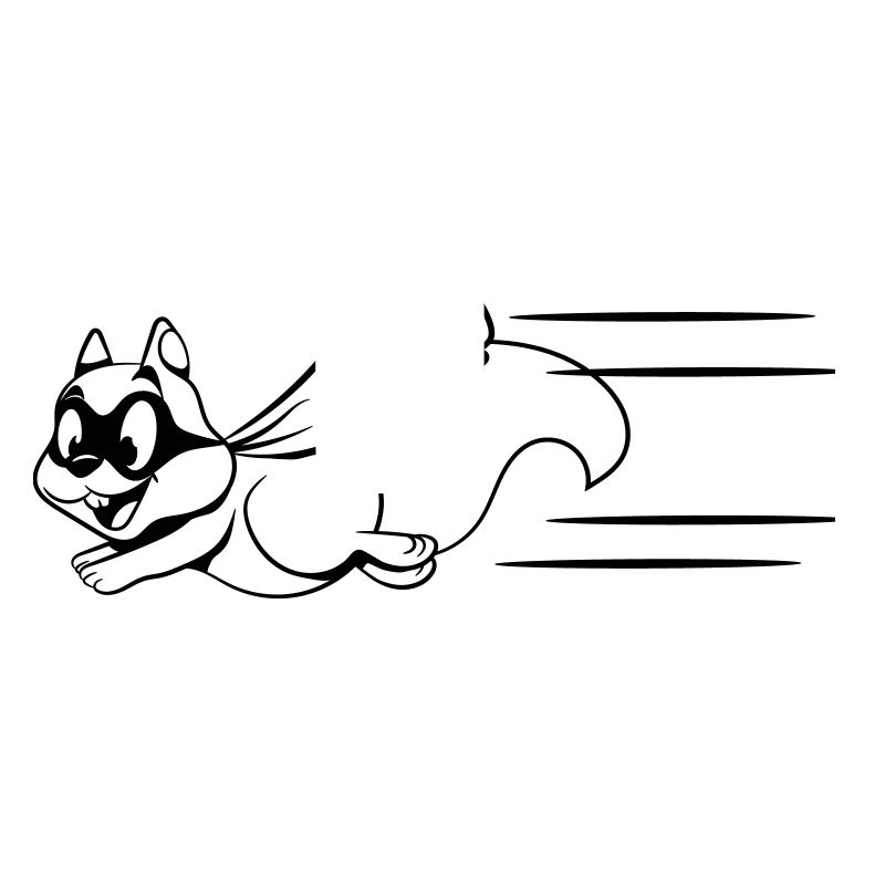 Eichhörnchen super held