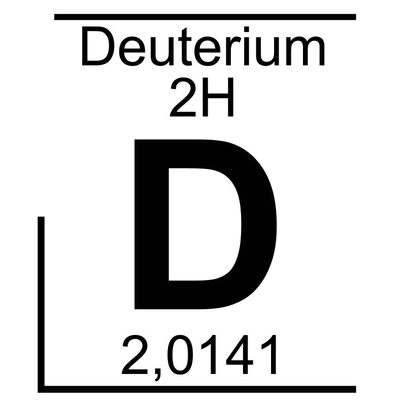 D (Deuterium) - Element 2H - pfll