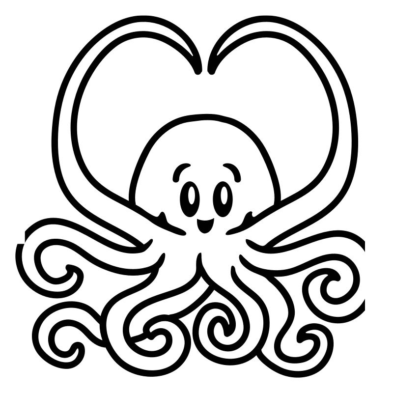 Squid heart - line