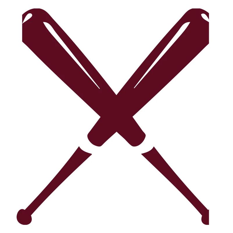 Baseball bat double cross 22042