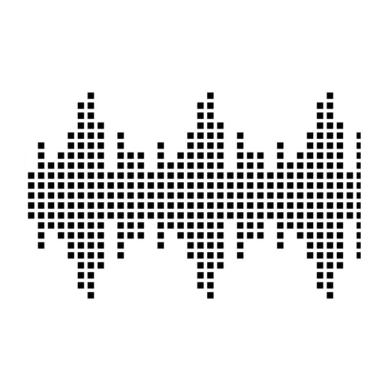 fréquence de forme d'onde matrice de grille