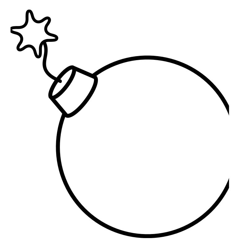 burned round ball sphere circle text b