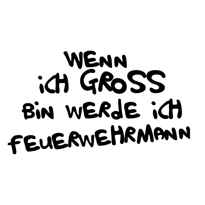 Ich werde Feuerwehrmann