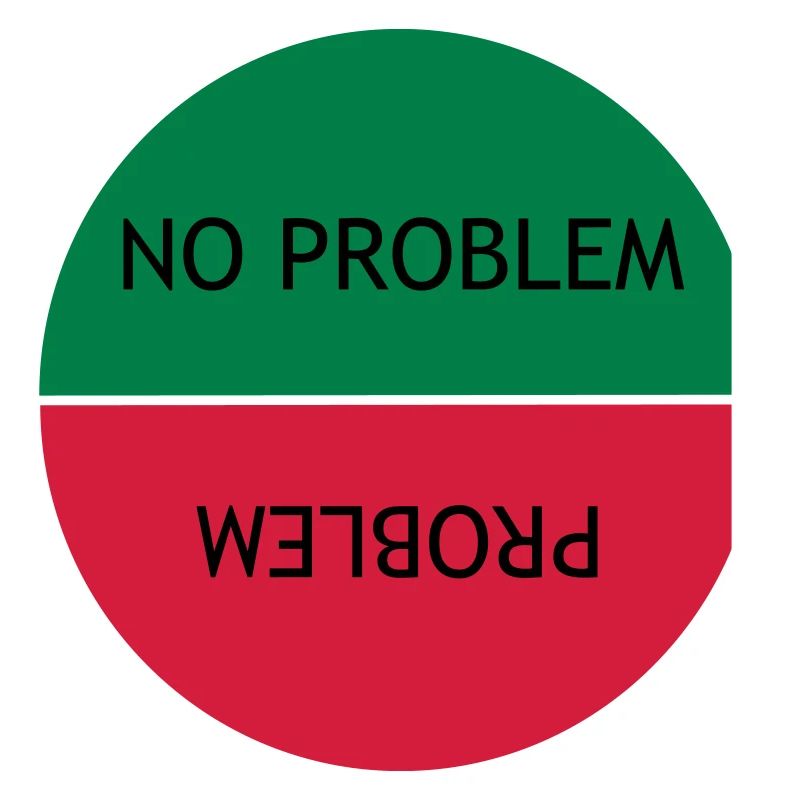 No problem vs Problem