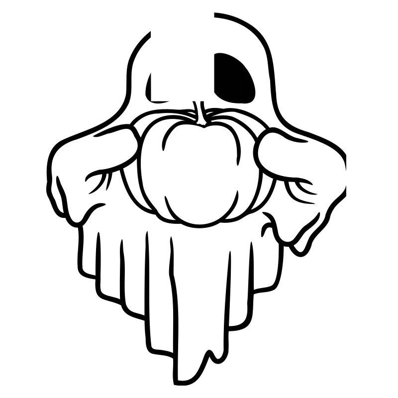 Halloween Citrouille Ghost Comic