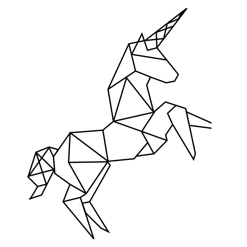Unicorn graphic