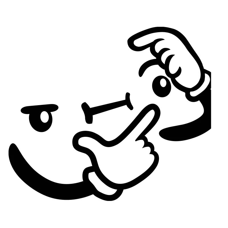 Conception de réflexion visage