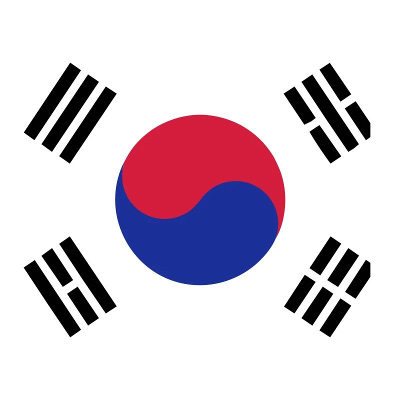 Drapeau de la Corée