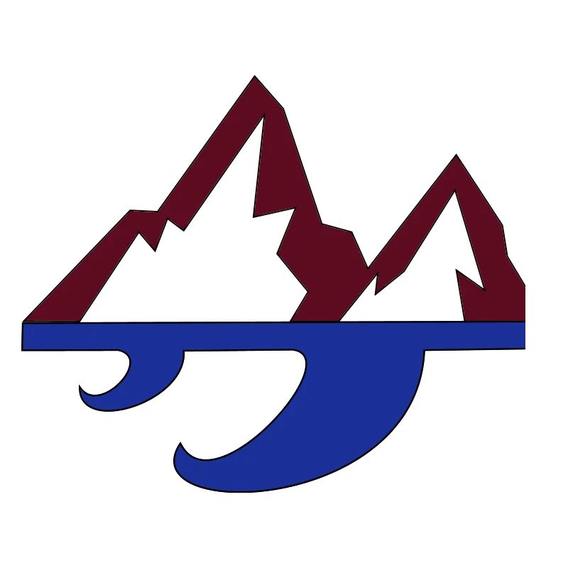 Mountain & wave