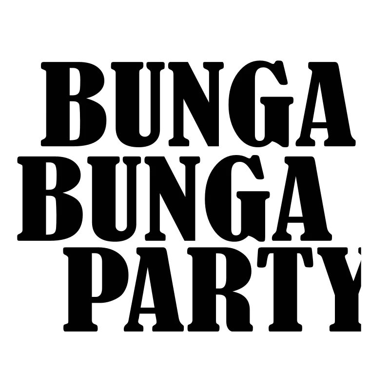 bunga bunga enterrement