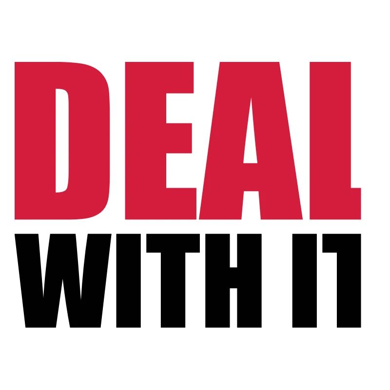 saying cool text deal with it relax rest b