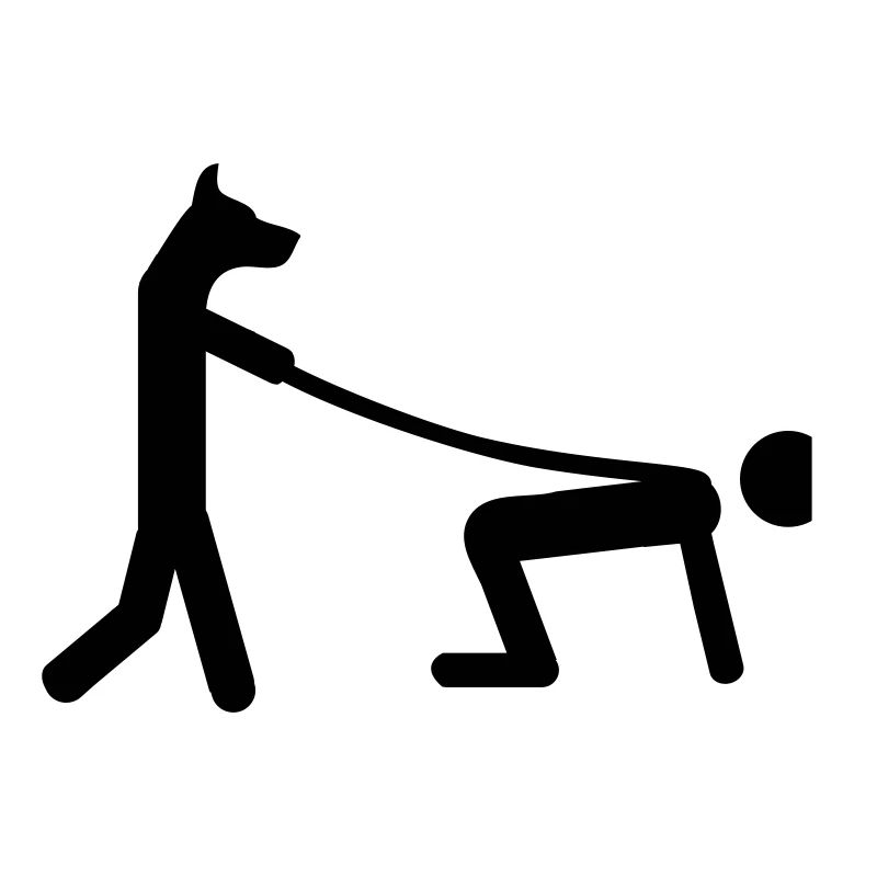 dog - walk the human
